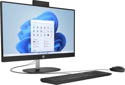 pc tout en un hp aio 24 intel ultra 7 16gb 1tb ssd tactile w11h (bh5c2ea#bh4)